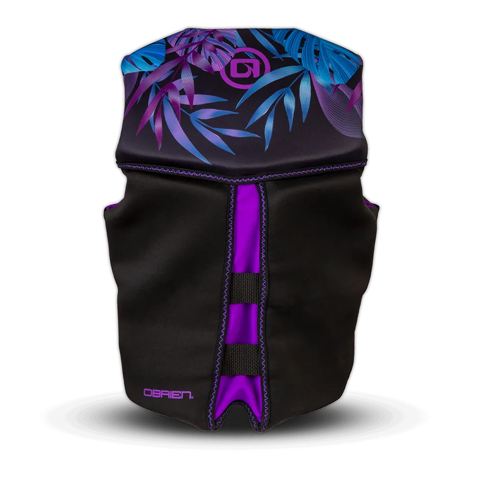O'Brien Women's Flex V-Back Neoprene CGA Vest - Purple