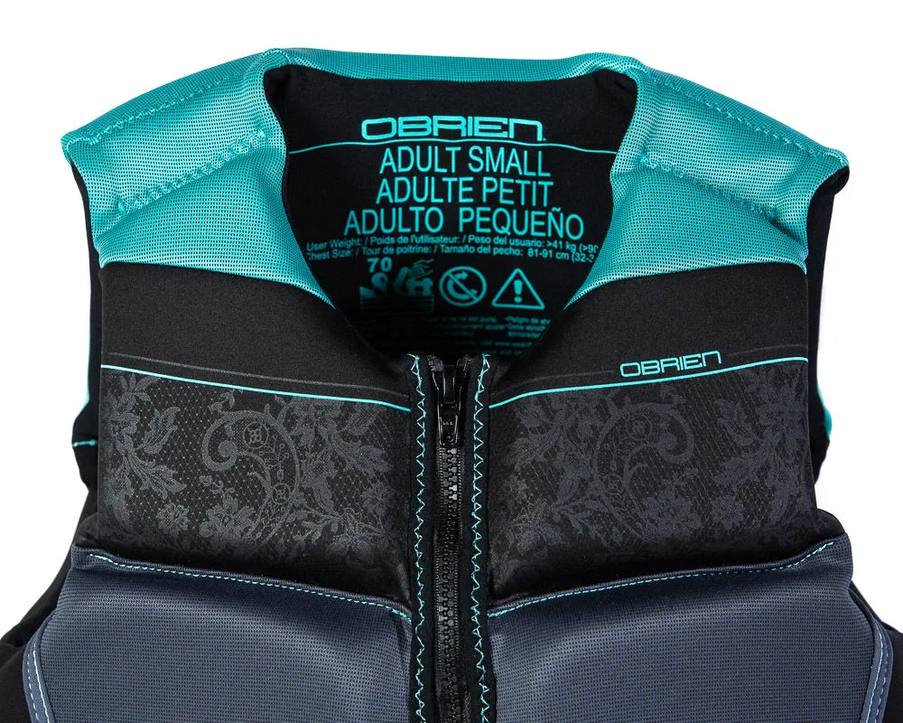 O'Brien Women's Flex V-Back Neoprene CGA Vest - Purple