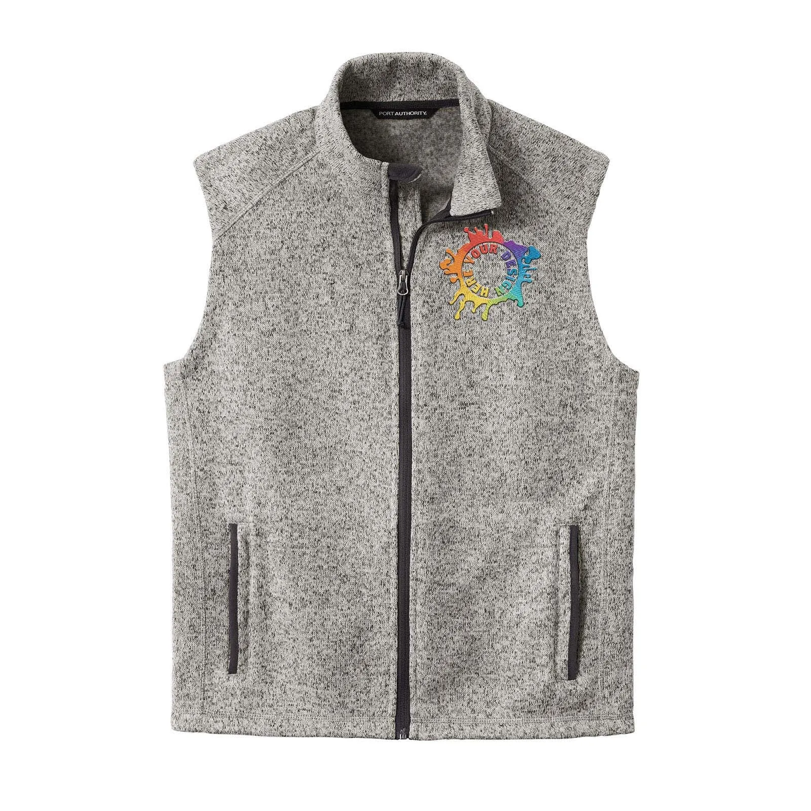 Port Authority ® Sweater Fleece Vest Embroidery