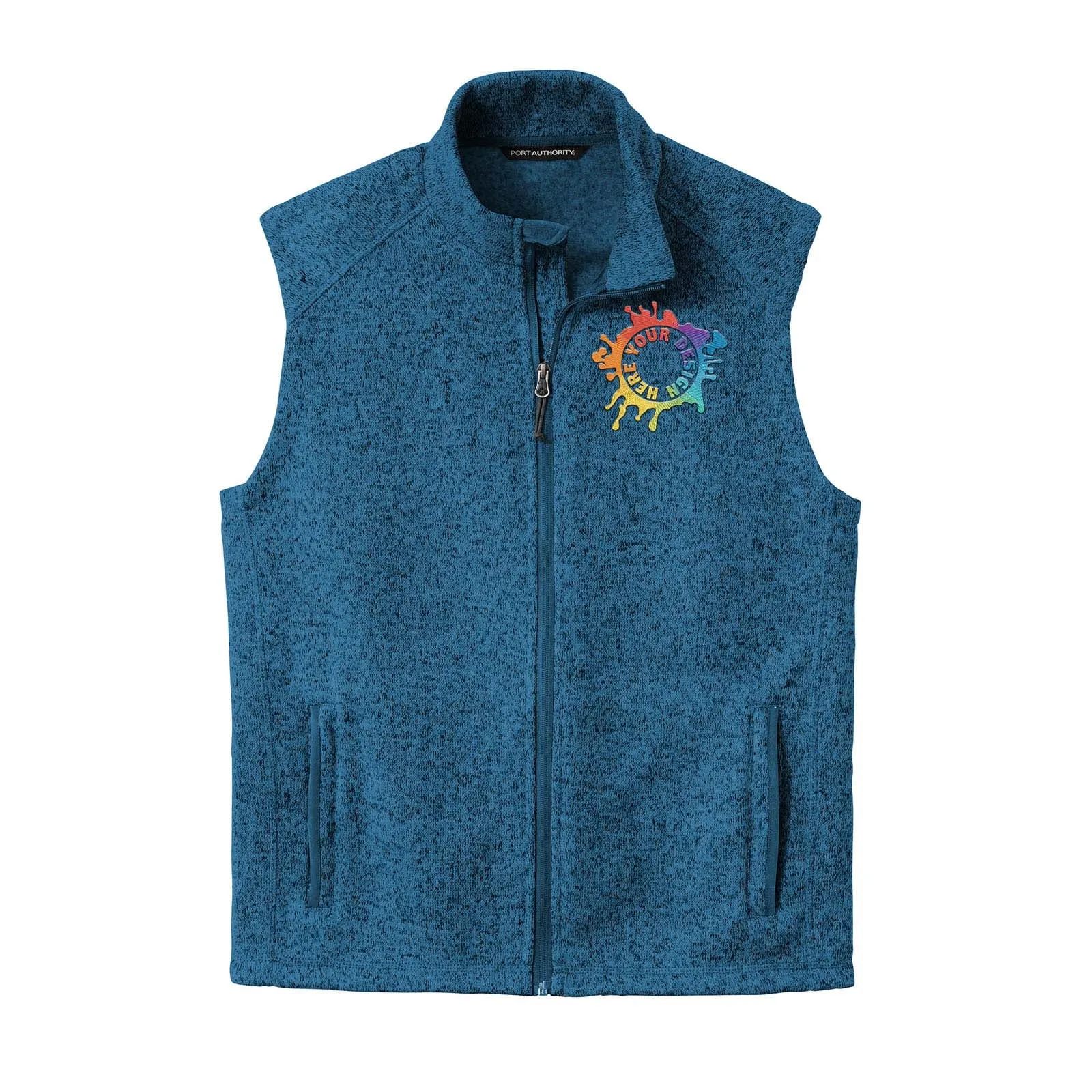 Port Authority ® Sweater Fleece Vest Embroidery