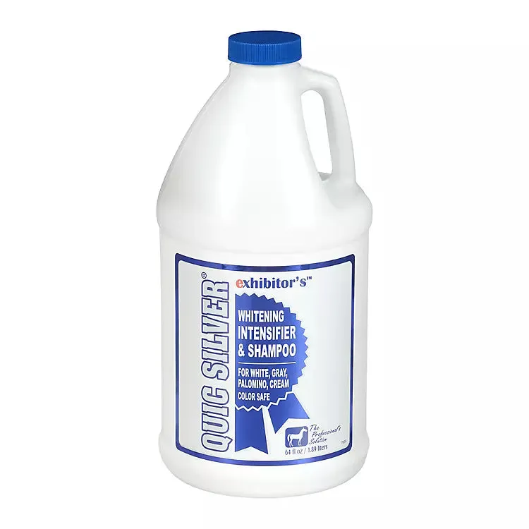 Quic Silver: Color Enhancing Equine Shampoo - 2oz. / 16oz. / 1 Gallon