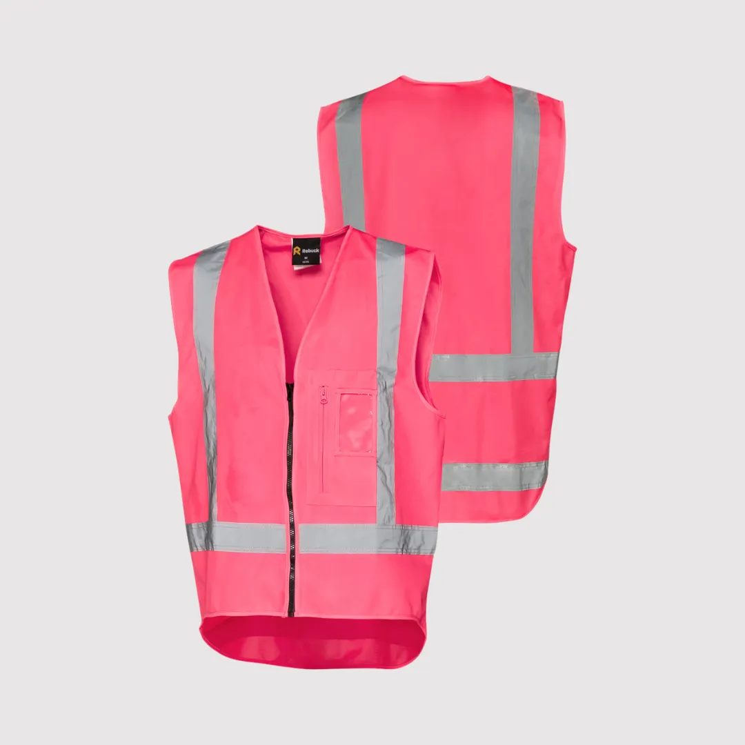 Recycled Day/Night H-Back Hi-Vis Vest