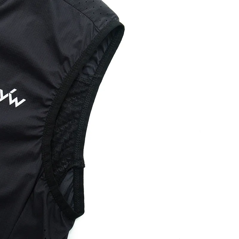YKYW Men's Sleeveless Cycling Vest Windproof Waterproof Summer UPF50  Lightweight Breathable Waistcoat MTB Road Bike Windbreaker Bicycle Clothing Black Color